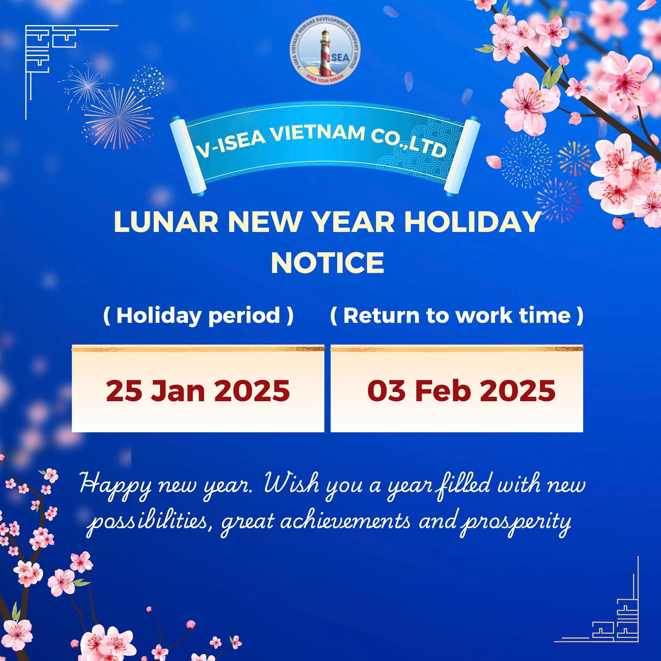 Lunar New Year Holidays in Vietnam 